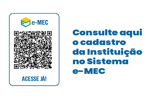 Consulte aqui o cadastro da instituição do sistema e-MEC