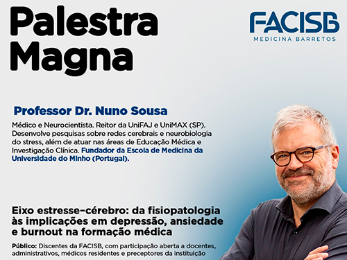 Palestra com o Prof. Dr. Nuno Sousa
